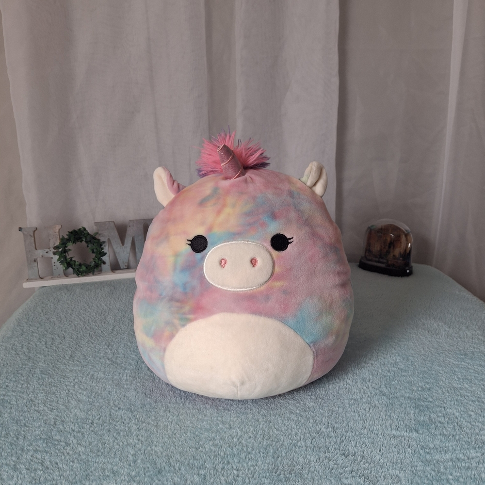 Squishmallows Tie-Dye Unicorn Plush
